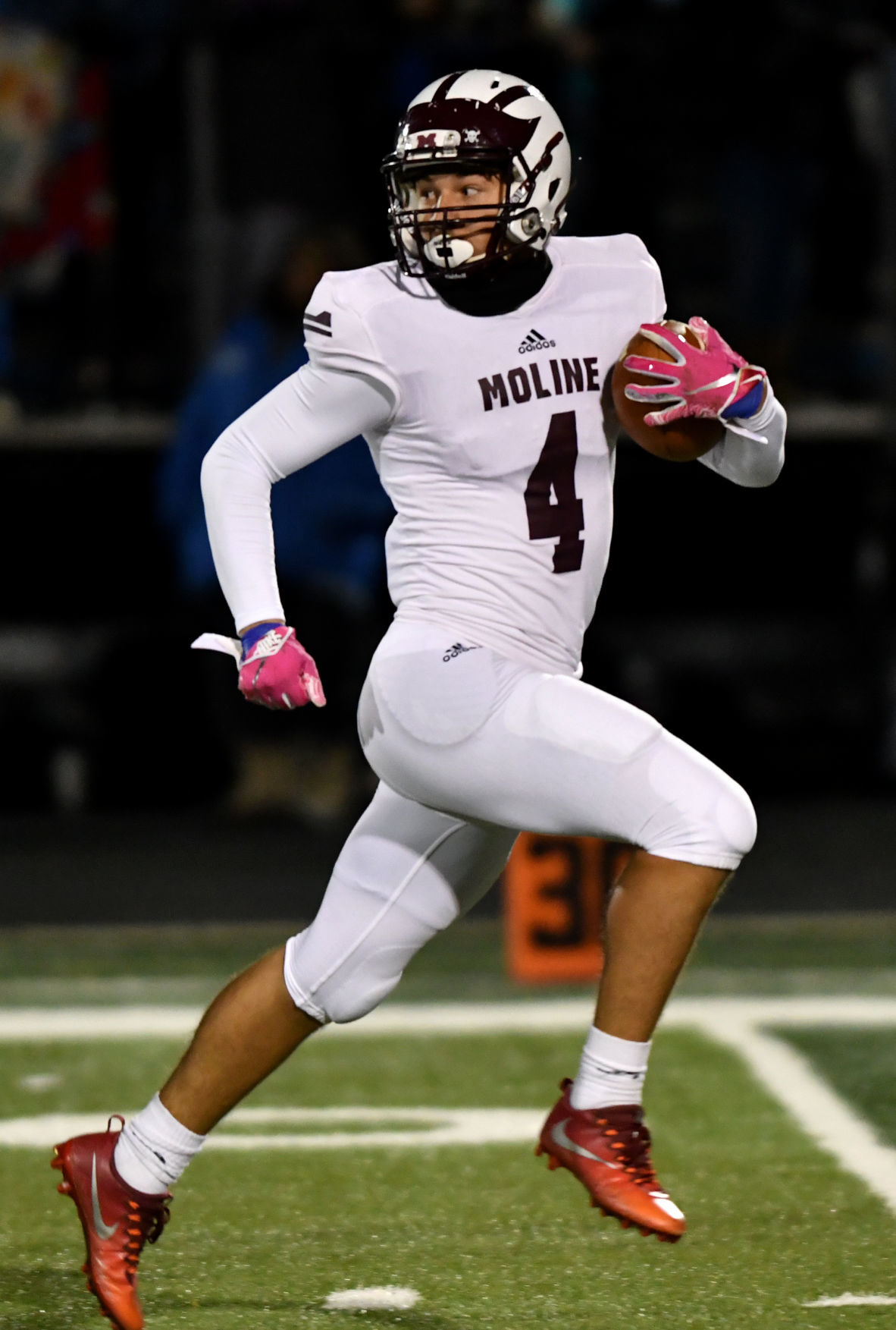 Moline vs Willowbrook first round Class 7A playoff football